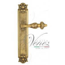 Дверная ручка Venezia на планке PL97 мод. Lucrecia (франц. золото) проходная