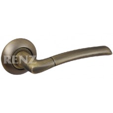 Дверная ручка RENZ мод. Капри (бронза матовая античная) DH 38-08 MAB