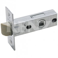 Защелка межкомнатная RENZ L 5-45 plastic C (хром блестящий) с пластиковым языком