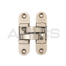Дверная петля скрытой установки Apecs DH-1130-111*29*6-3D-Z-NIS-R (матовый никель) правая до 60кг