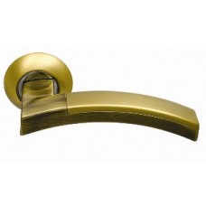 Дверная ручка Archie Sillur мод. 132 S.GOLD/BR (матовое золото/бронза)