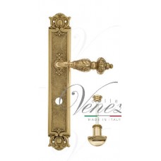 Дверная ручка Venezia на планке PL97 мод. Lucrecia (полир. латунь) сантехническая