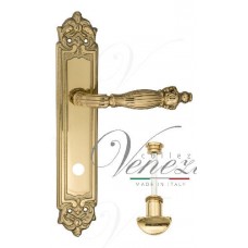 Дверная ручка Venezia на планке PL96 мод. Olimpo (полир. латунь) сантехническая