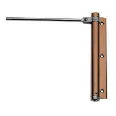 Доводчик пружинный MSM DT85KG BR (коричневый) с регулировкой, до 85кг