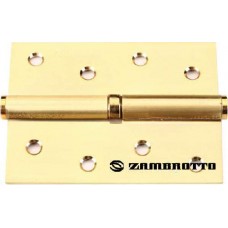 Дверная петля съемная Zambrotto 100мм (матовое золото)