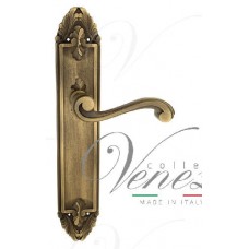 Дверная ручка Venezia на планке PL90 мод. Vivaldi (мат. бронза) проходная
