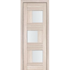 Дверь межкомнатная Profil Doors мод. 13-Х ДО белый триплекс (капуччино мелинга)