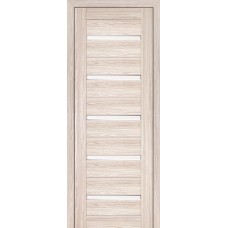 Дверь межкомнатная Profil Doors мод. 7-Х ДО белый триплекс (капуччино мелинга)