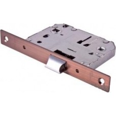 Врезной замок RENZ LB 2070 AC (медь античная) сантехнический