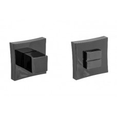 Фиксатор сантехнический ORO&ORO BK 13 PA (антрацит) квадратное основание