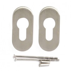 Накладка на цилиндр Apecs DP-C-09-INOX (нержавеющая сталь) для ручки H-0903-INOX