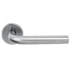 Дверная ручка Apecs H-0201-INOX (нержавеющая сталь)