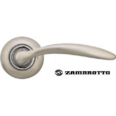 Дверная ручка Zambrotto мод. 57D (белый никель)
