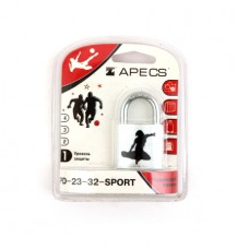 Навесной замок Apecs PD-23-32-SPORT-Blister (Skate) с рисунком