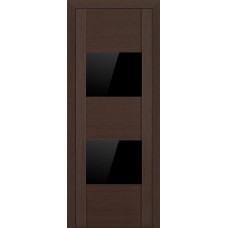 Дверь межкомнатная Profil Doors мод. 21-Х ДО чёрный глянец лак (венге мелинга)