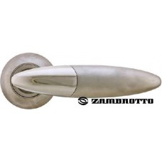Дверная ручка Zambrotto мод. 55D (белый никель)