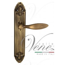 Дверная ручка Venezia на планке PL90 мод. Maggiore (мат. бронза) проходная