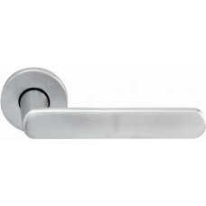 Дверная ручка Forme мод. Solis 212R (матовый хром) на розетке 50R