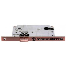 Врезной замок Zambrotto ML85 AC (медь) под цилиндр. механизм