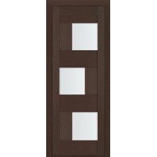 Дверь межкомнатная Profil Doors мод. 13-Х ДО белый триплекс (венге мелинга) без алюминиевого молдинга