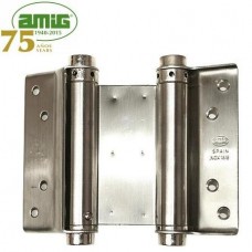 Дверная петля пружинная Amig-3037-100*135 (INOX) 100мм