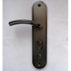Дверная ручка на планке Master Lock мод. Эллипс (автомат) правая