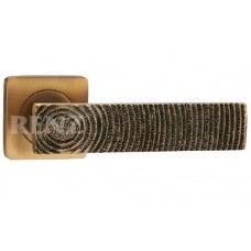 Дверная ручка RENZ мод. Madera - Вековое дерево (кофе) DH 651-02 CF