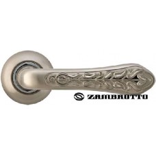 Дверная ручка Zambrotto мод. 62D (белый никель)