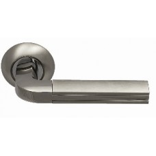 Дверная ручка Archie Sillur мод. 96 S.CHROME/P.CHROME (матовый хром/хром)